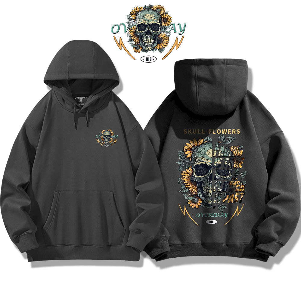 Skull Sunflower / Hoodie