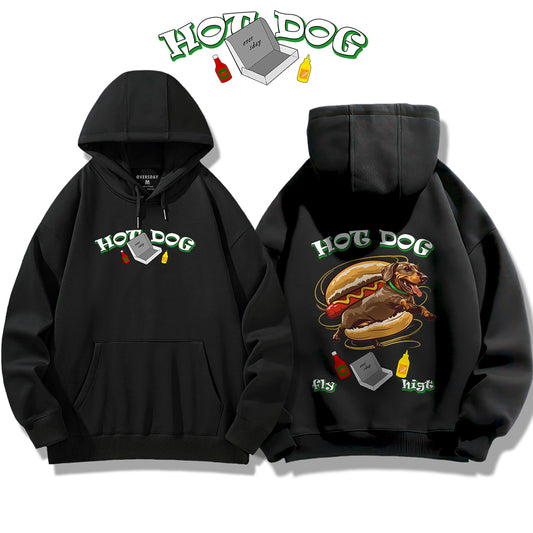 Flying Hot Dog / Hoodie