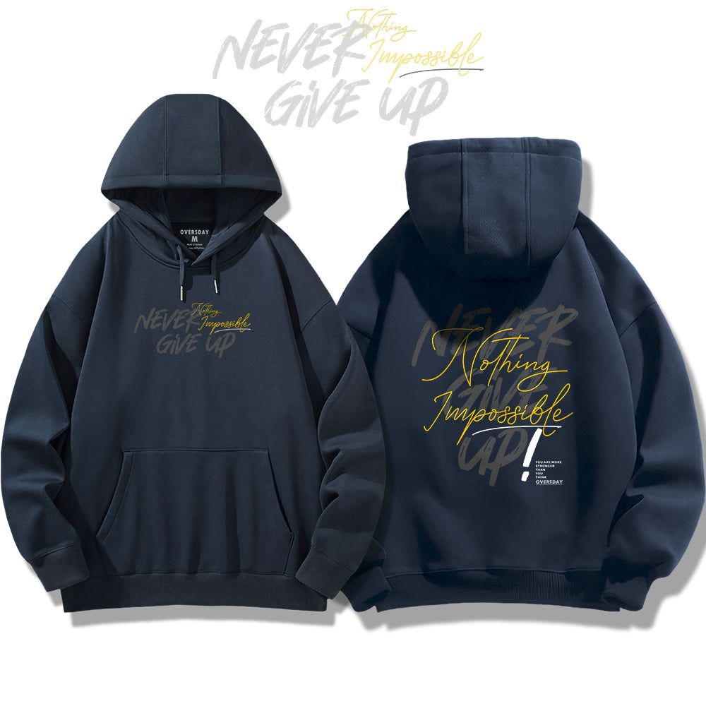 Never Give Up / Hoodie