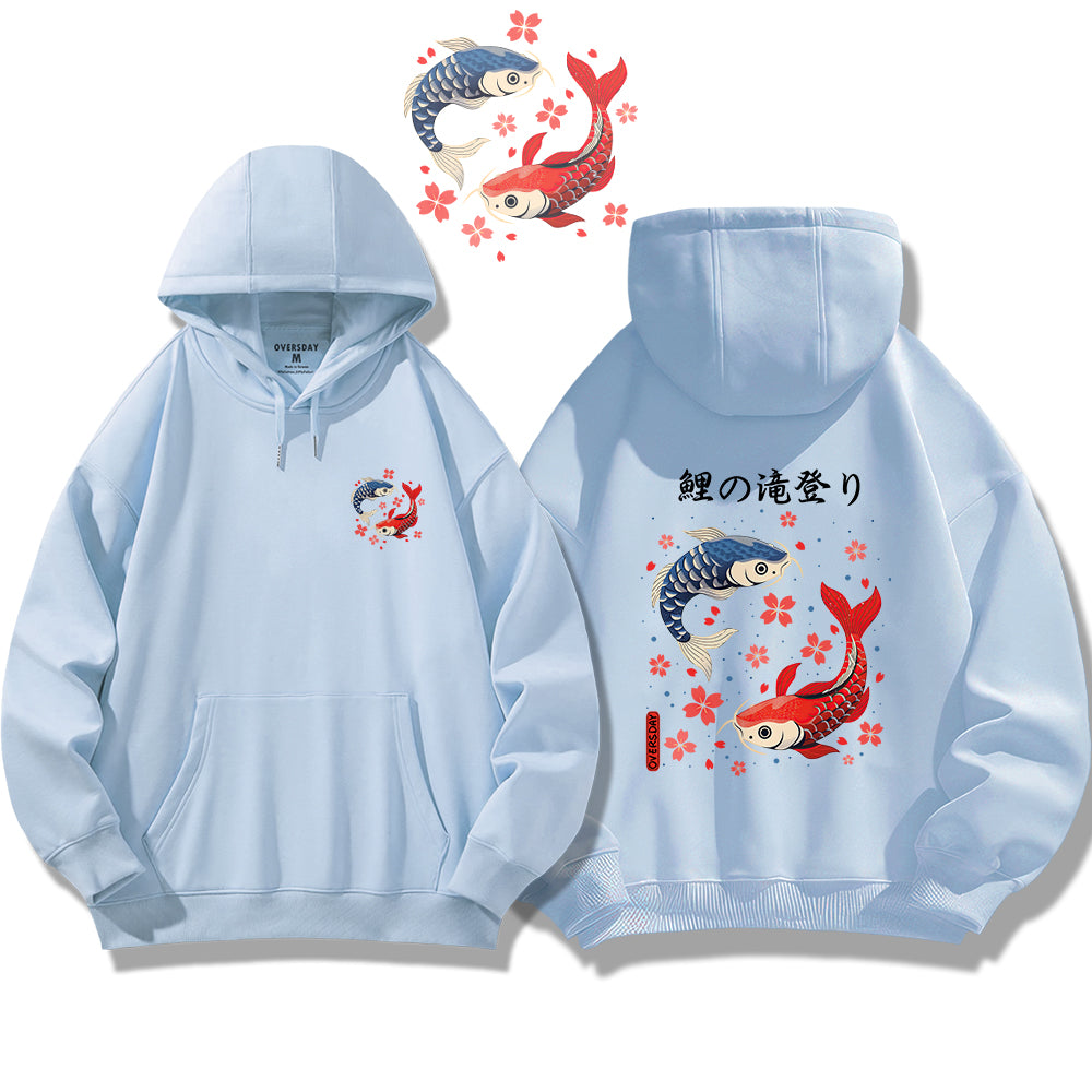 Carp Leaping Over the Dragon Gate / Hoodie