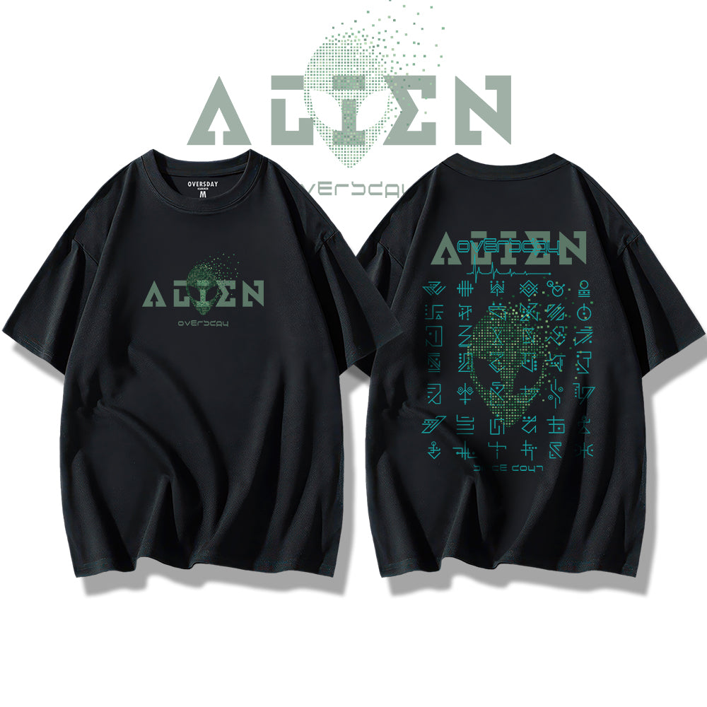 Alien Message / Loose Tee