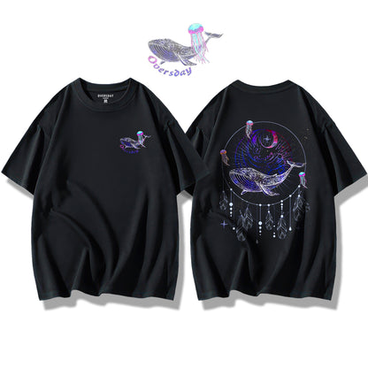 Dream Catcher of Blue Whale / Loose Tee