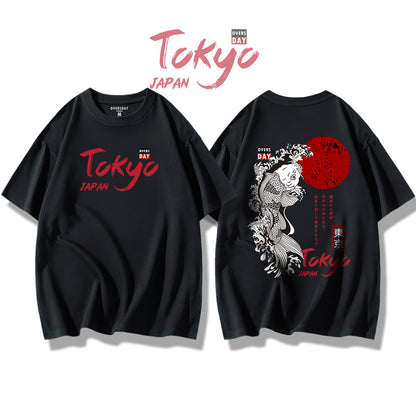 Japanese Koi Fish / Loose Tee