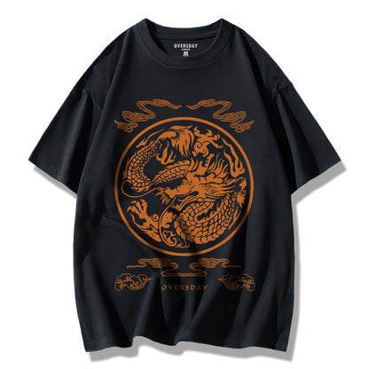 Emperor Dragon Pattern / Loose Tee