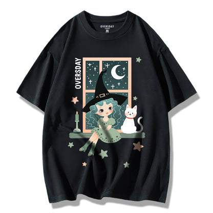 Starry Night Witch / Loose Tee