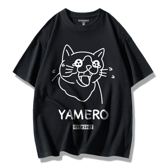 Yamero Cat / Loose Tee