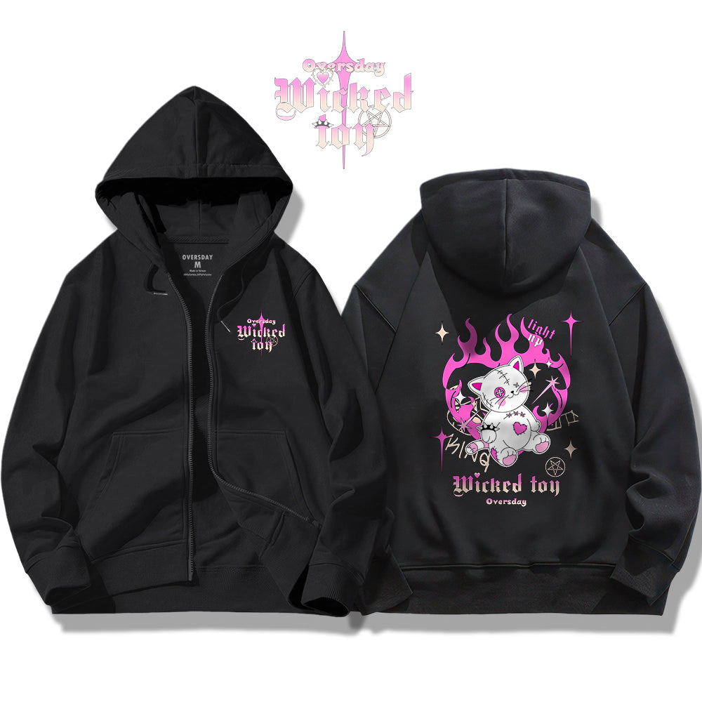 Wicked Toy / Zip Up Hoodie