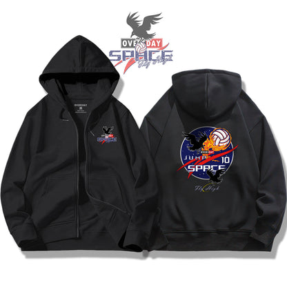 Fly High / Zip Up Hoodie