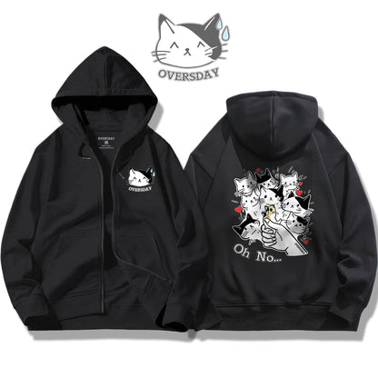 Oh No… / Zip Up Hoodie