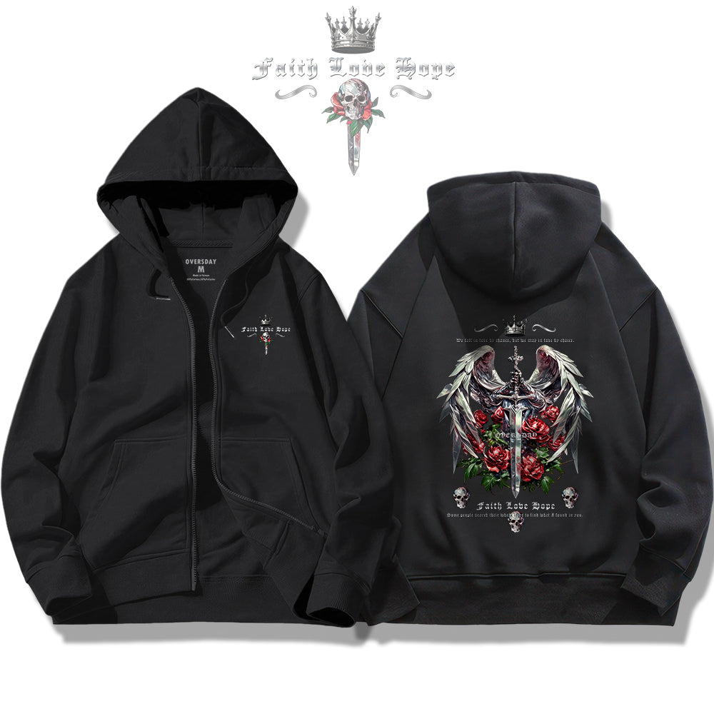 Guardian of Love / Zip Up Hoodie