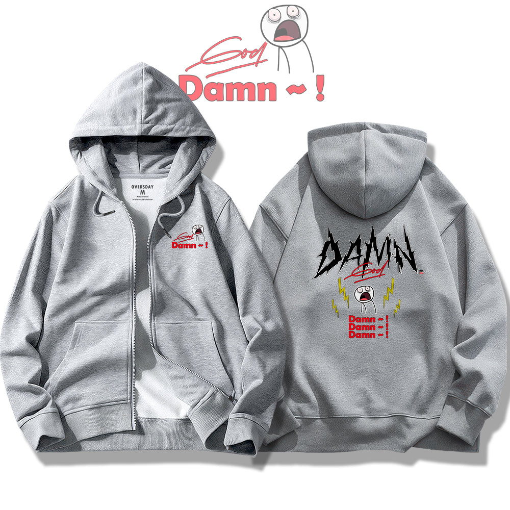 God Damn ! / Zip Up Hoodie