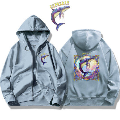 Symphony of the Whales / Zip Up Hoodie