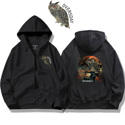 Moonlight Vigil / Zip Up Hoodie