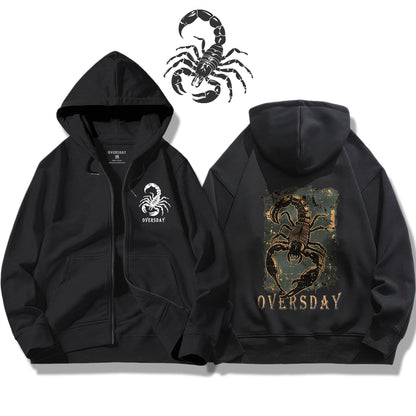 Scorpion King of the Night / Zip Up Hoodie