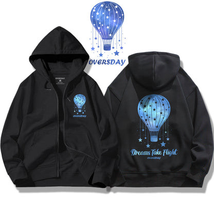 Dreams Take Flight / Zip Up Hoodie