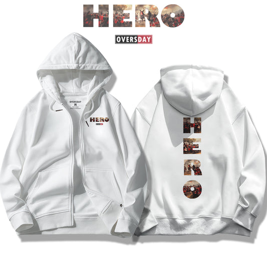 HERO / Zip Up Hoodie