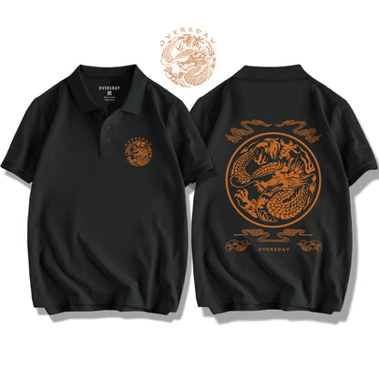 Emperor Dragon Pattern / Polo Shirt