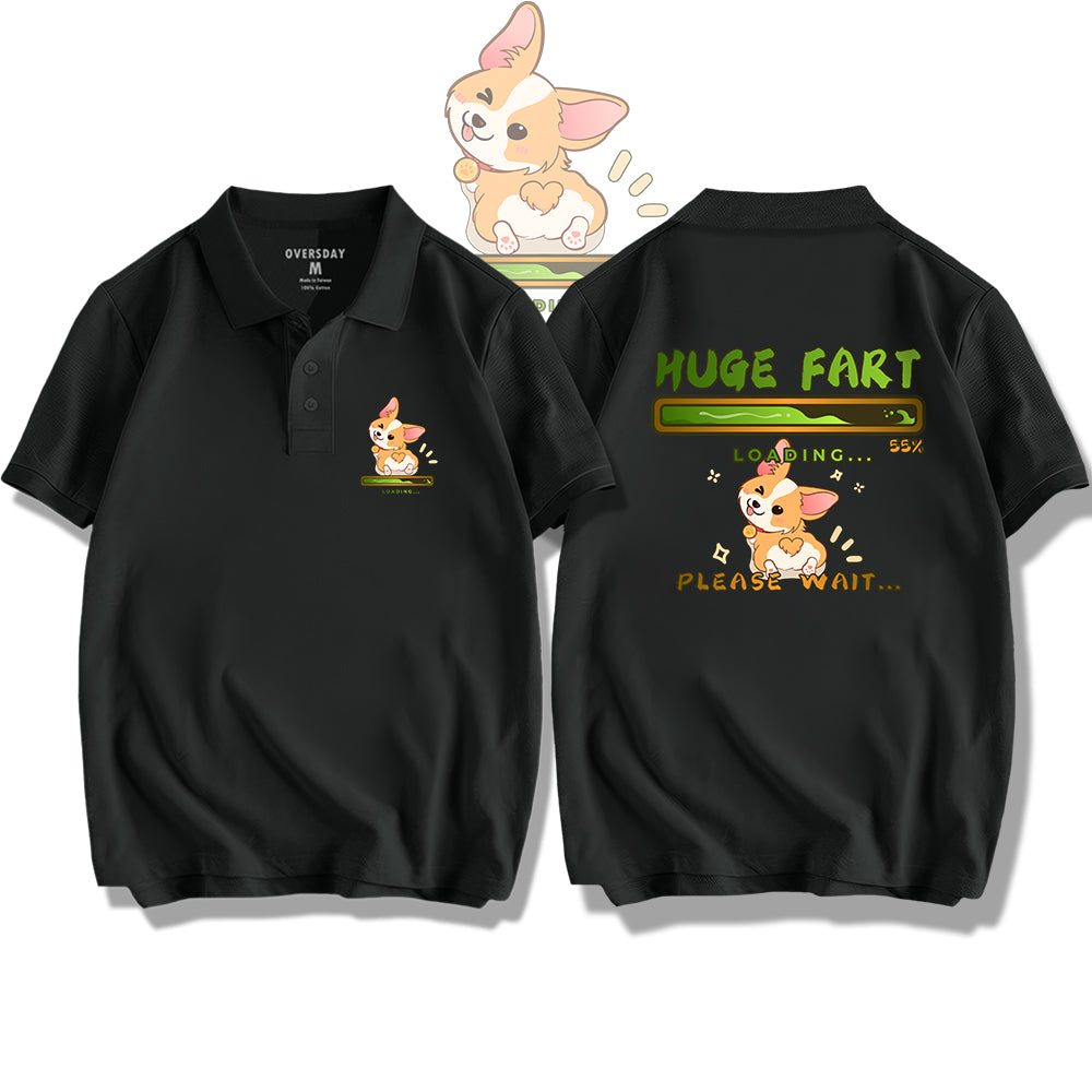 Huge Fart Loading / Polo Shirt