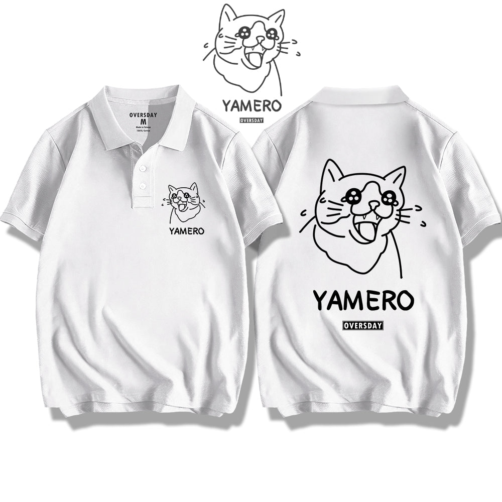 Yamero Cat / Polo Shirt