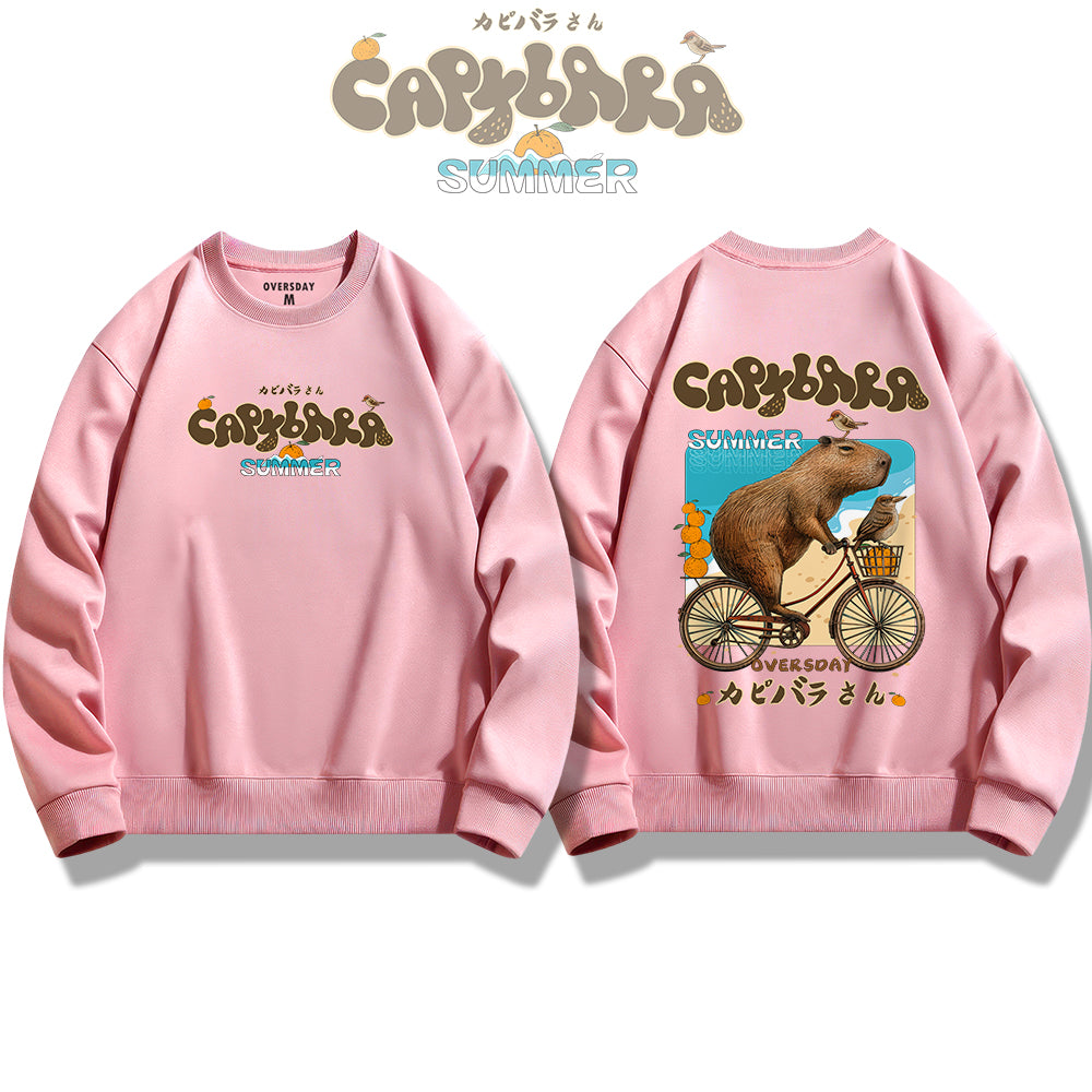 Summer Capybara / Sweatshirt