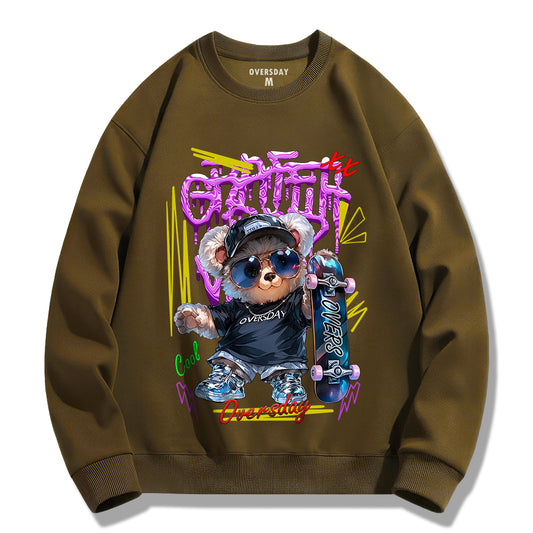 Trendy Skate Bear / Sweatshirt