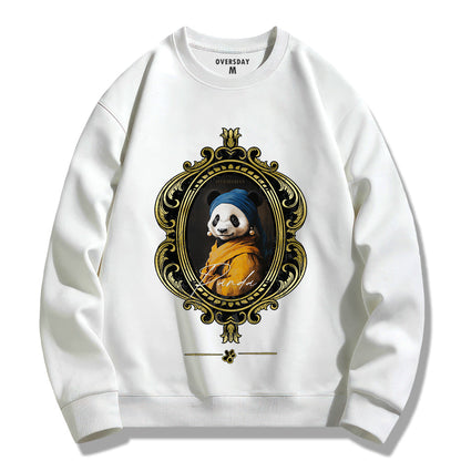 Pearl Earring Panda / Sweatshirt