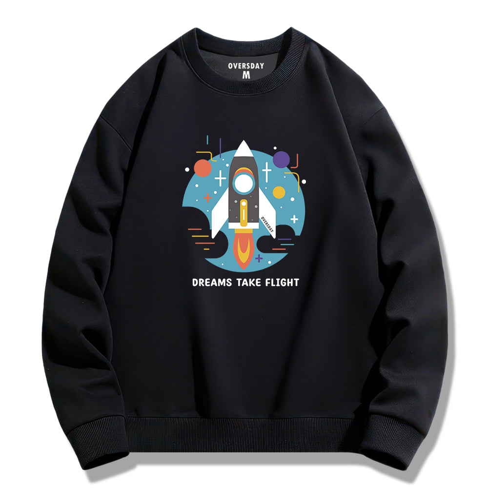 Rocket-Dreams Take Flight / Sweatshirt