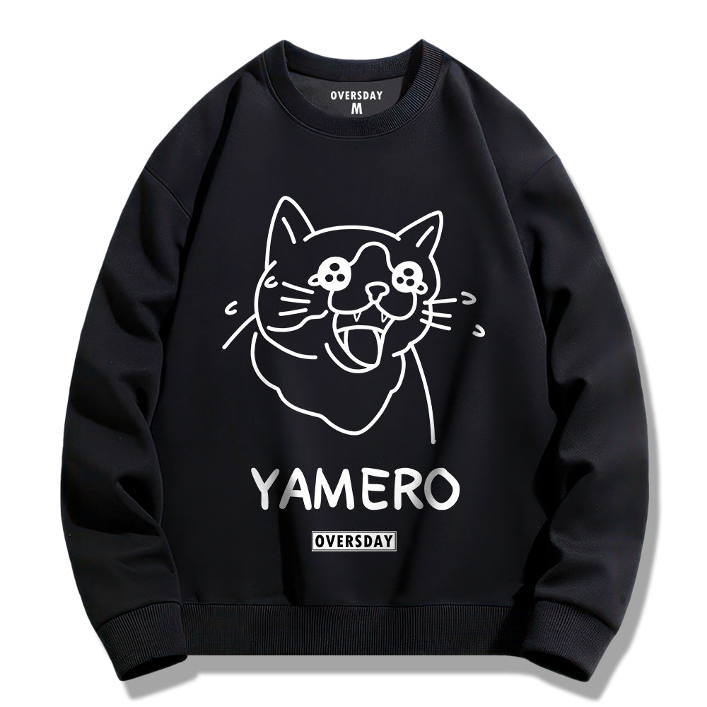 Yamero Cat / Sweatshirt