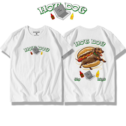 Flying Hot Dog / Classic Tee