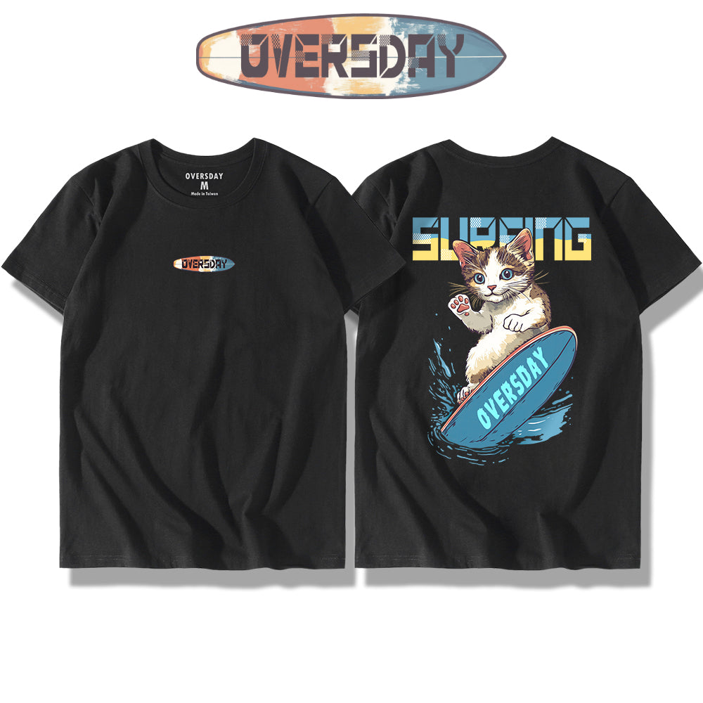 Surfing Cool Cat / Classic Tee