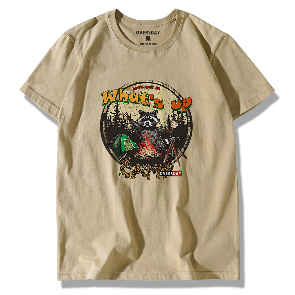 Forest Camping Raccoon / Classic Tee