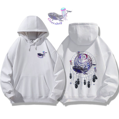 Dream Catcher of Blue Whale / Hoodie