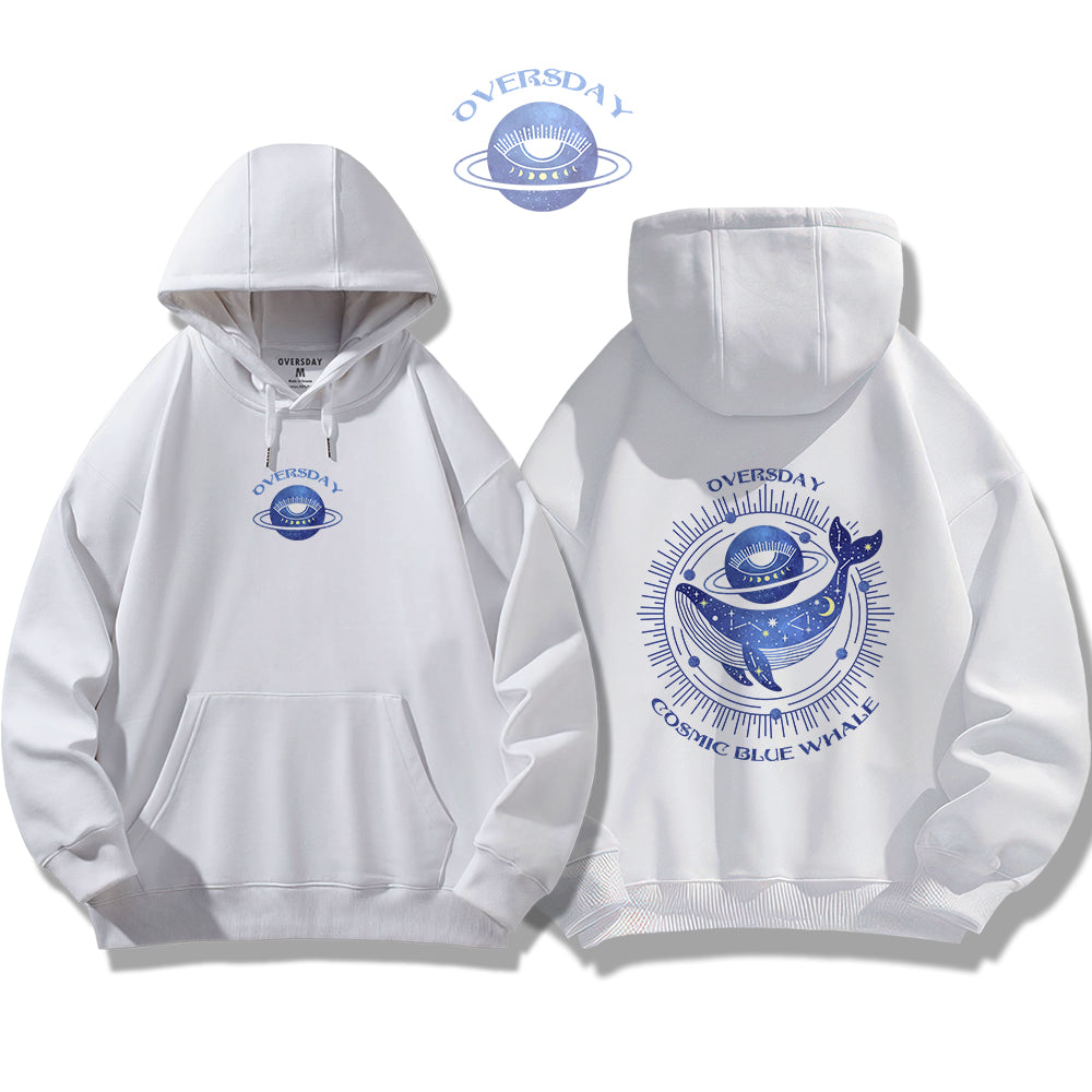 Cosmic Blue Whale / Hoodie