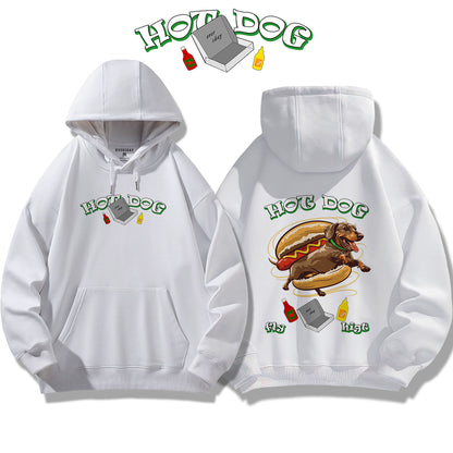 Flying Hot Dog / Hoodie