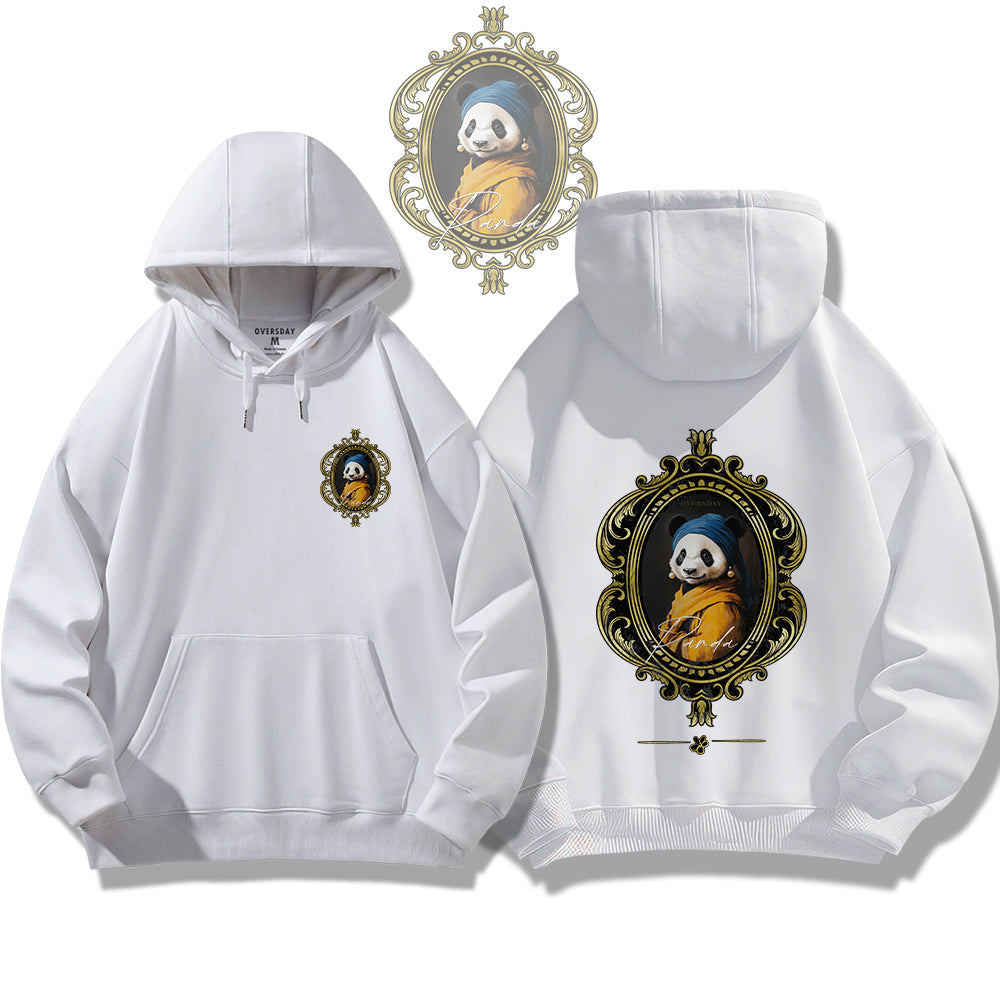 Pearl Earring Panda / Hoodie