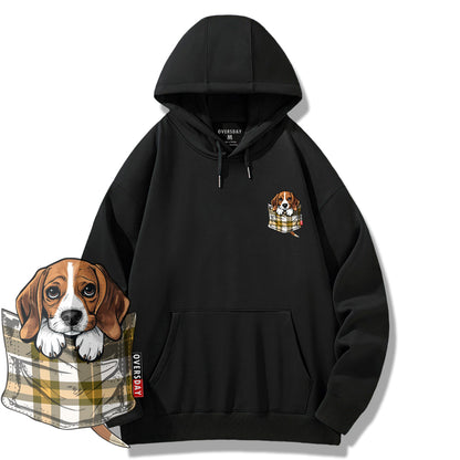 Tartan Pocket Beagle / Hoodie