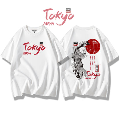 Japanese Koi Fish / Loose Tee