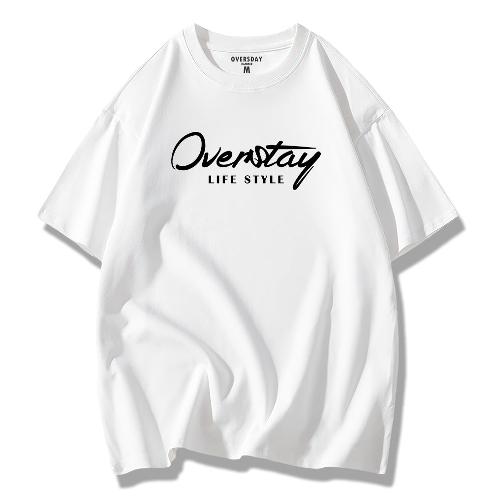 Oversday Creative Text / Loose Tee