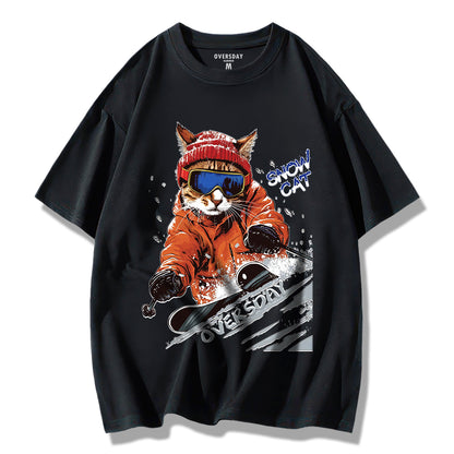 Pro Skier Cat / Loose Tee