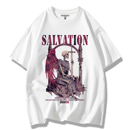 Crimson Wing Salvation / Loose Tee