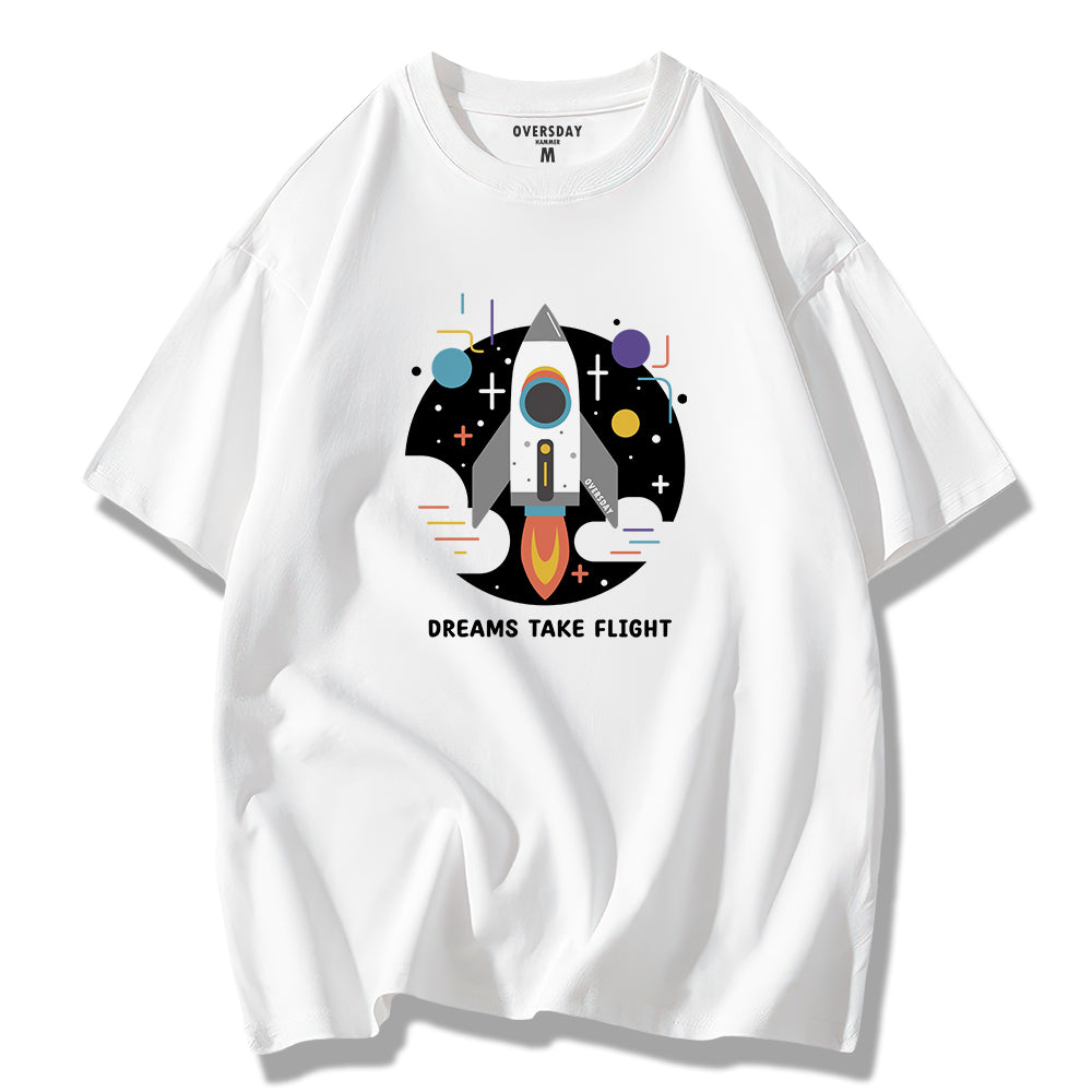 Rocket-Dreams Take Flight / Loose Tee