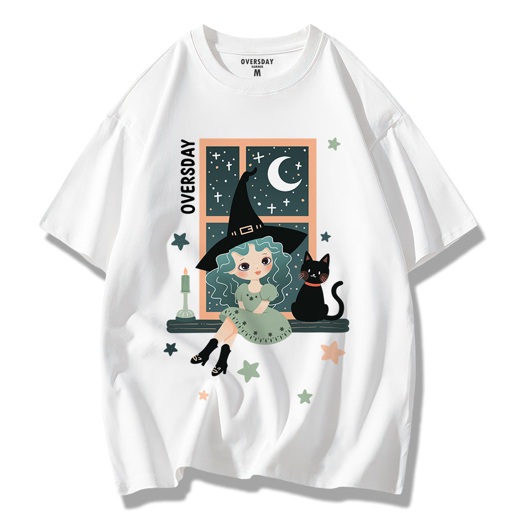 Starry Night Witch / Loose Tee