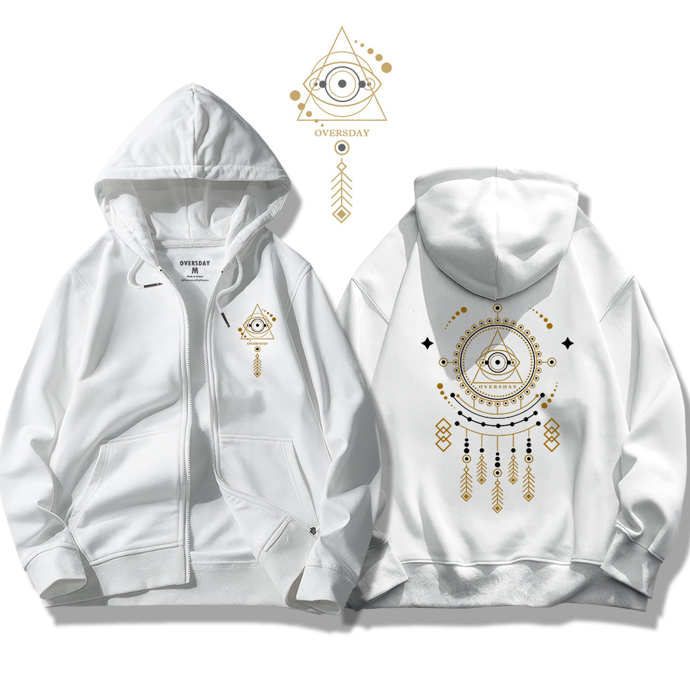 All-Seeing Eye Dreamcatcher / Zip Up Hoodie