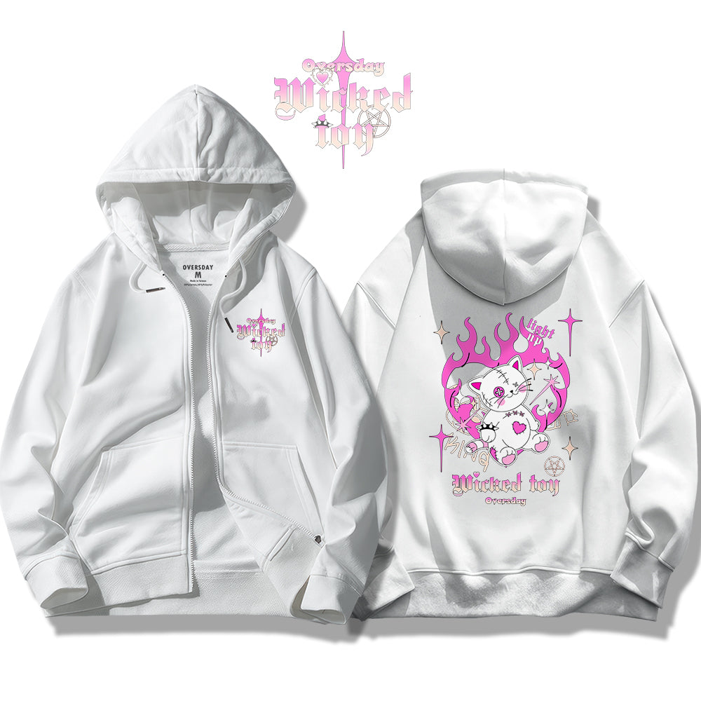 Wicked Toy / Zip Up Hoodie