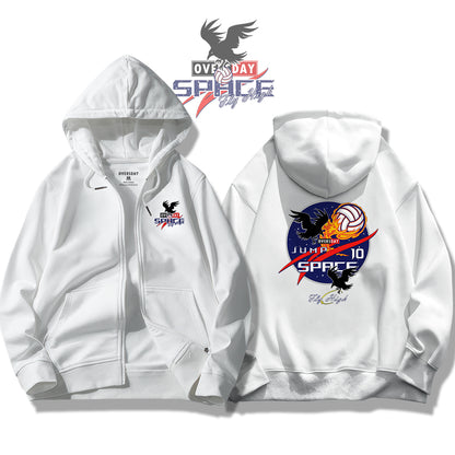 Fly High / Zip Up Hoodie