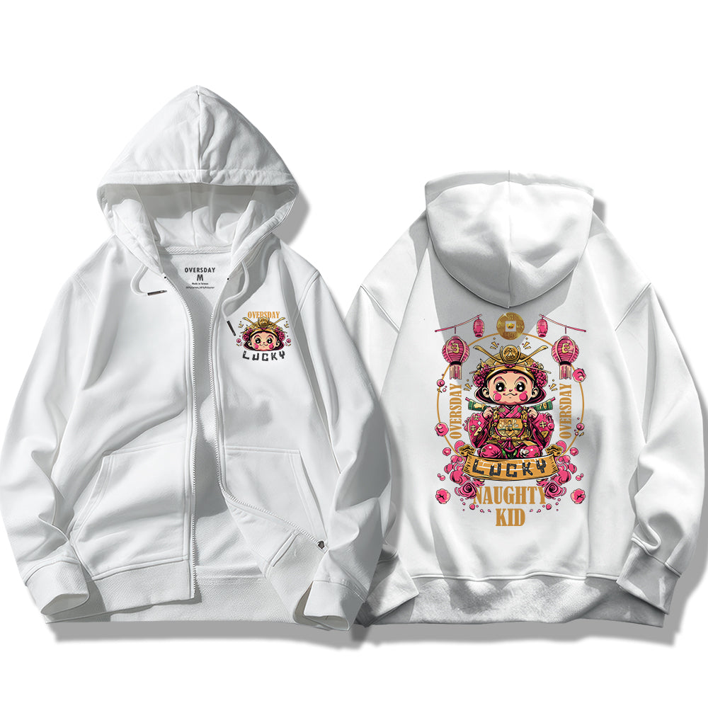 Asian Style Zip Up Hoodies Oversday Life Wear Shop