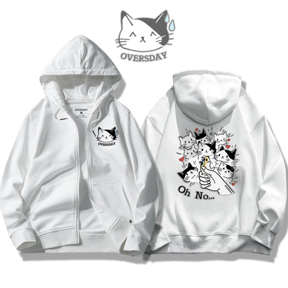 Oh No… / Zip Up Hoodie