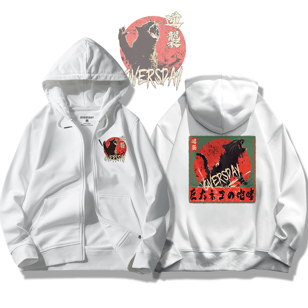 Monster of Cat / Zip Up Hoodie