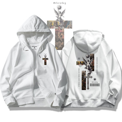 Messenger From Heaven / Zip Up Hoodie