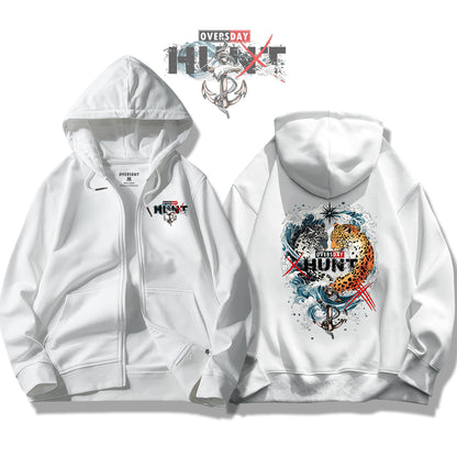 Dual Fury / Zip Up Hoodie